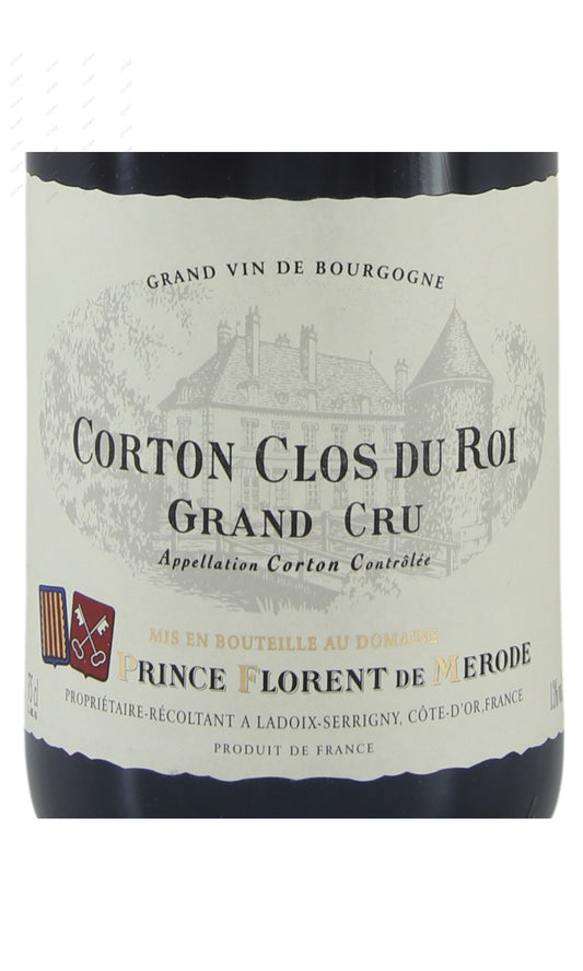 Prince Florent de Merode, Corton, Clos du Roi, Grand Cru