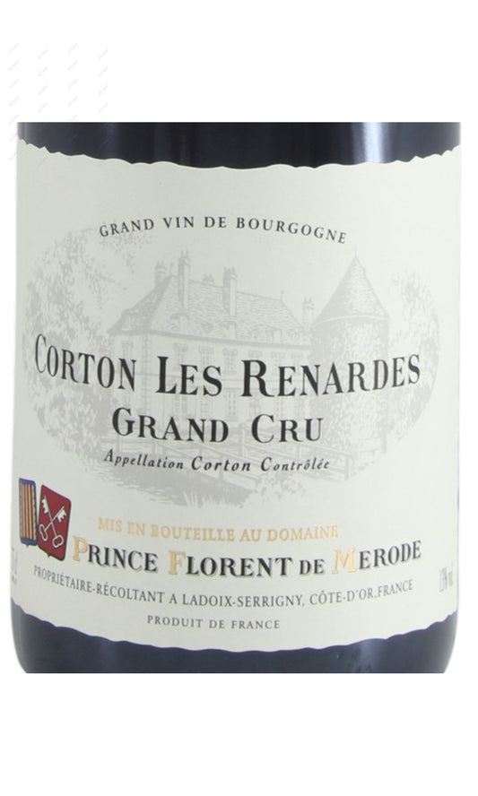 Prince Florent de Merode, Corton Les Renardes, Grand Cru