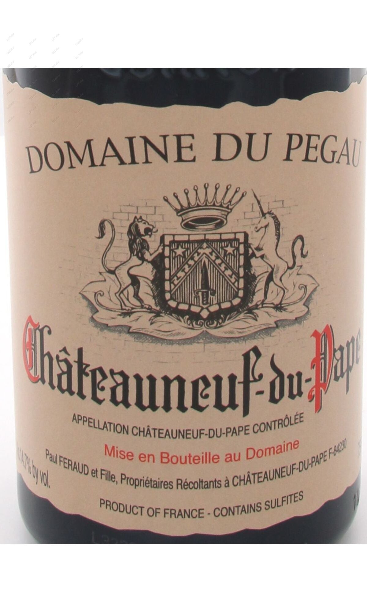 Domaine du Pegau, Chateauneuf du Pape, Cuvee Laurence