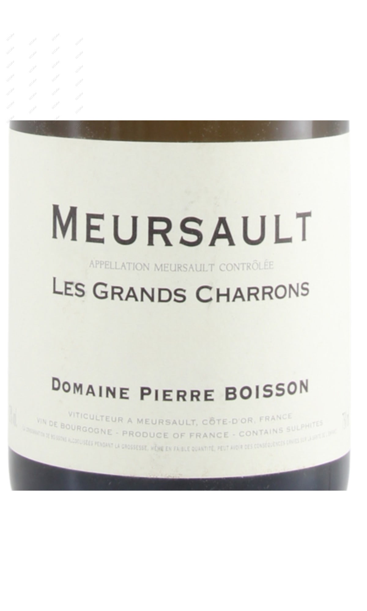 Pierre Boisson, Meursault, Les Grands Charrons