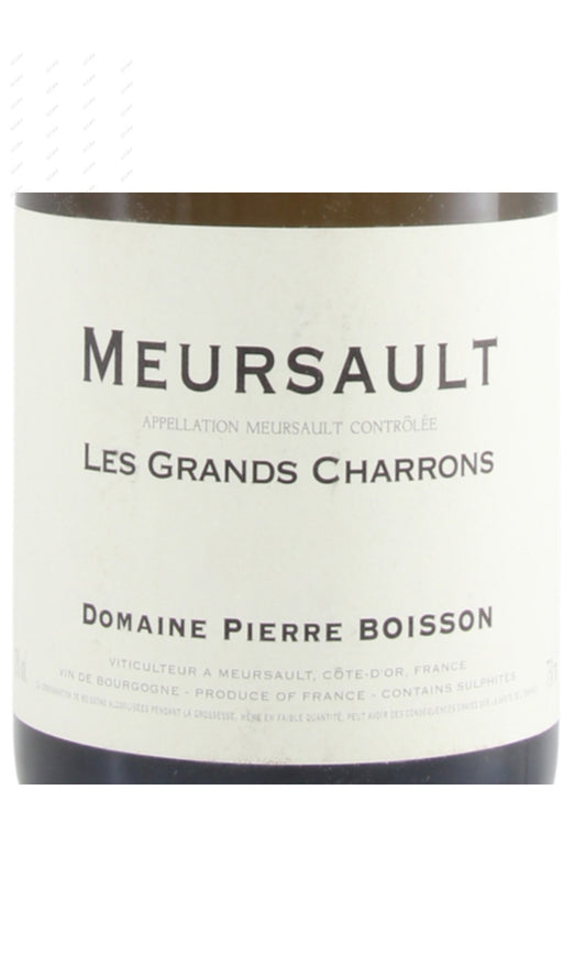 Pierre Boisson, Meursault, Les Grands Charrons