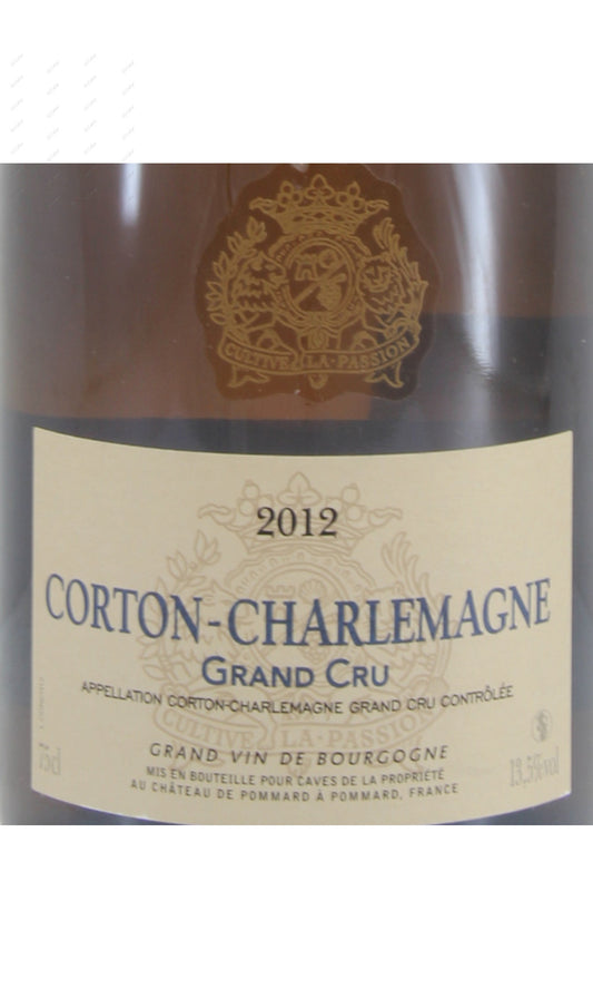 Chateau de Pommard, Corton Charlemagne, Grand Cru
