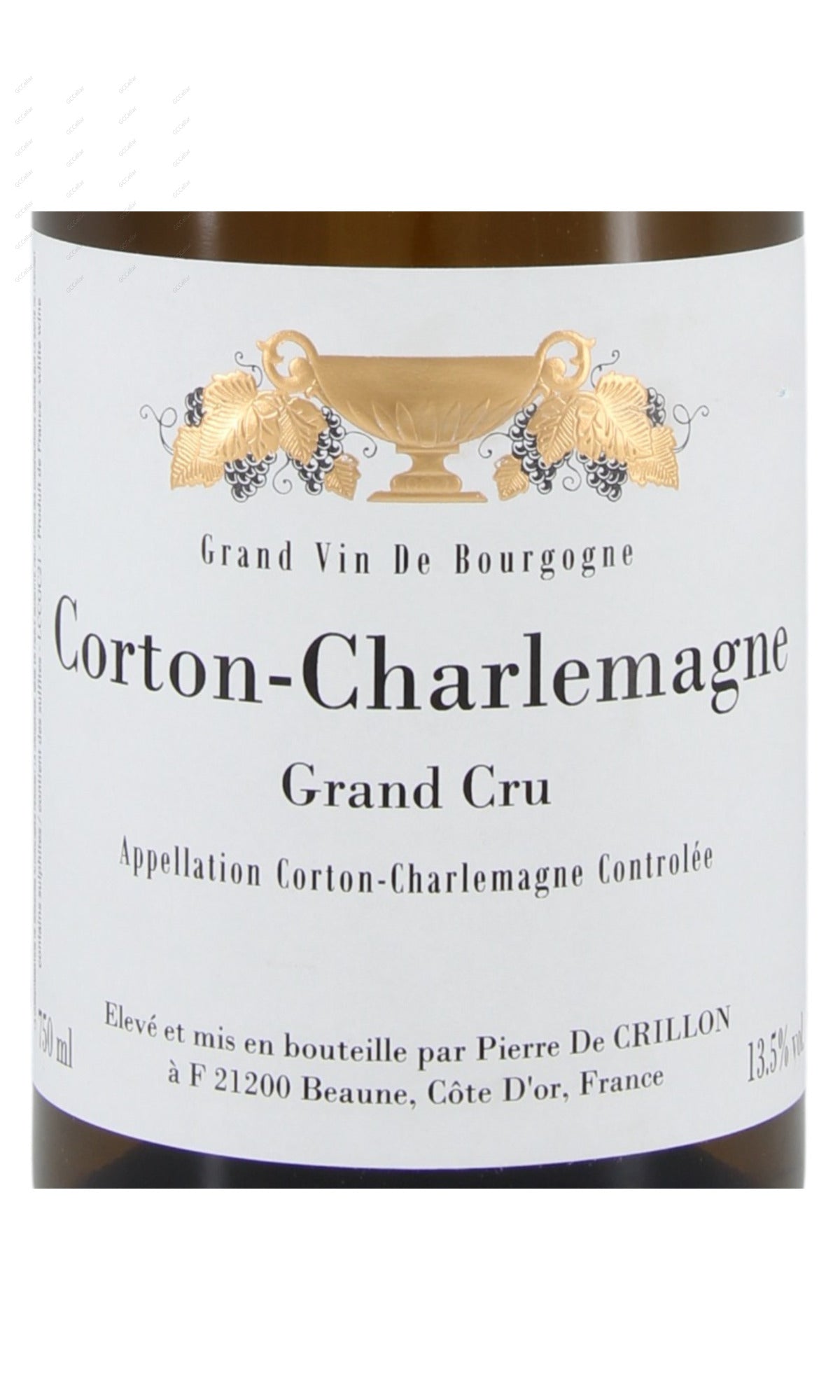 Pierre de Crillon, Corton Charlemagne, Grand Cru