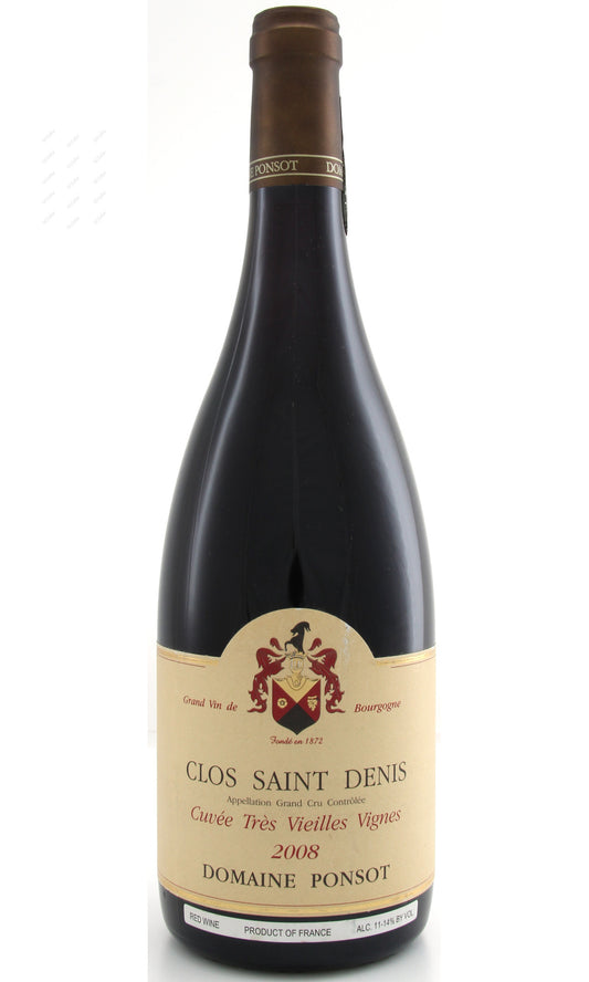 Ponsot, Clos St Denis Grand Cru, Cuvee Vieilles Vigne