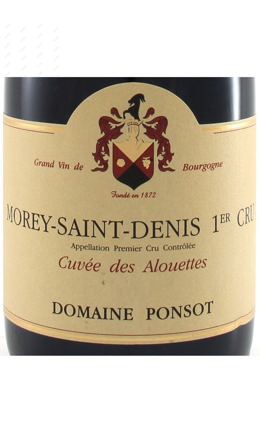 Ponsot, Morey St Denis, 1er Cru, Cuvee des Alouettes