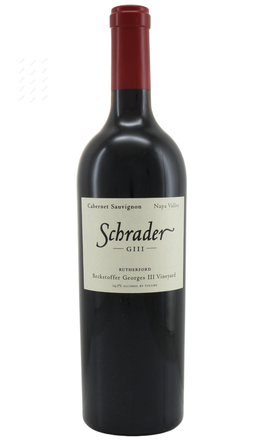 Schrader, Beckstoffer Georges III Vineyard, GIII,Cabernet Sauvignon