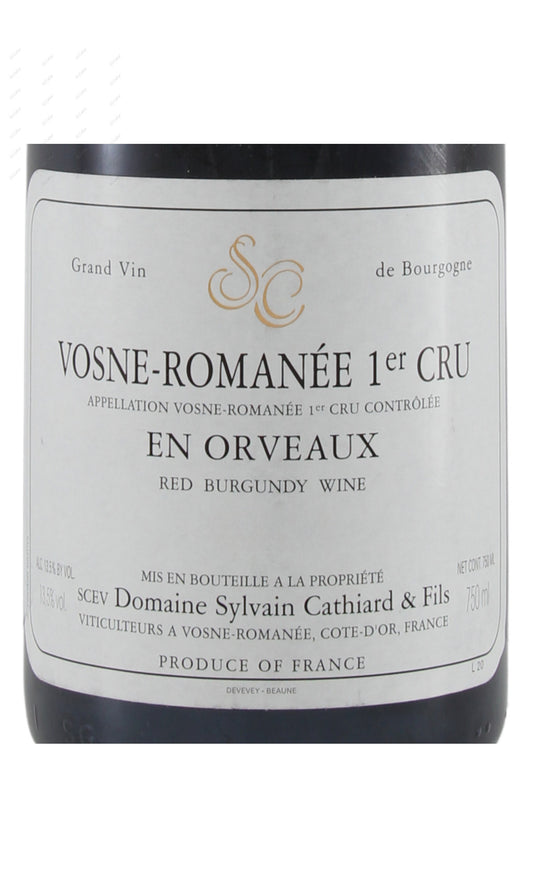 Sylvain Cathiard, Vosne Romanee, en Orveaux, 1er Cru
