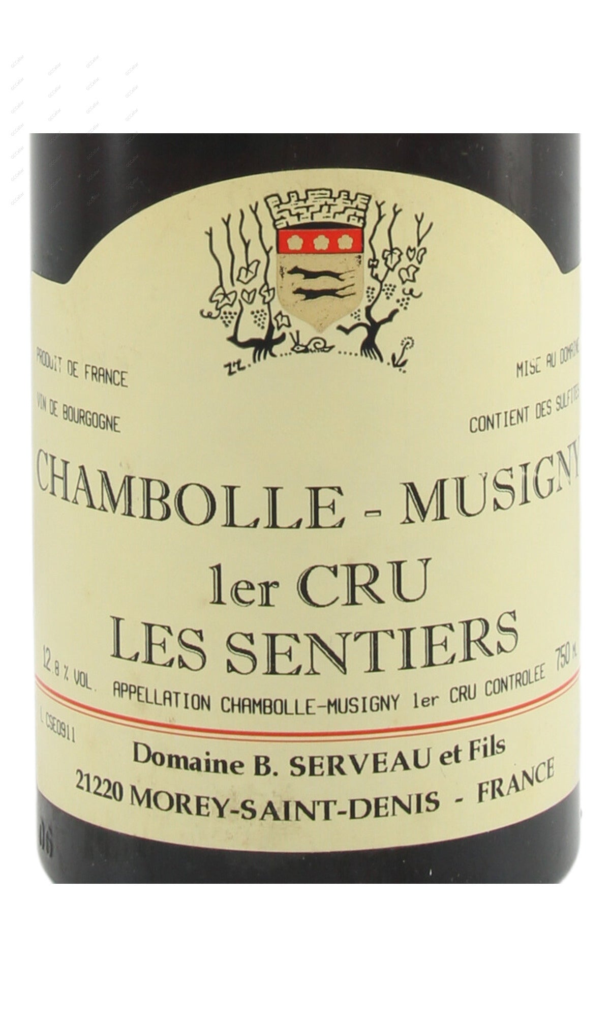 B. Serveau et Fils, Chambolle Musigny, Les Sentiers, 1er Cru
