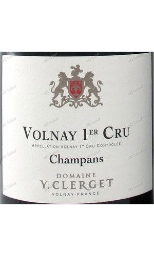 Y. Clerget, Volnay, Champans, 1er Cru