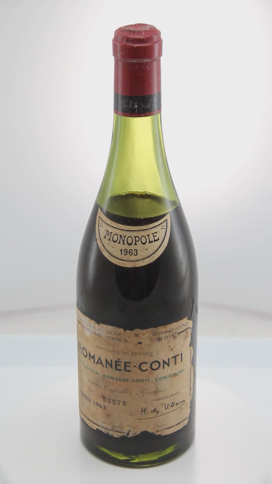DRCCS-A1963*-R14507 DRC - Romanee Conti* DRC 羅曼尼康帝* 750ml