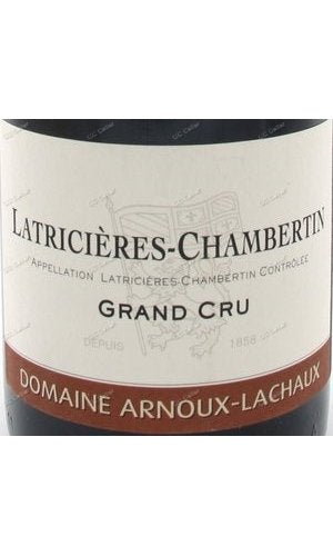 ALXLC-A2013 Arnoux Lachaux, Latricieres Chambertin Grand Cru 阿諾拉夏酒莊 拉提歇爾香貝丹特級園 750ml