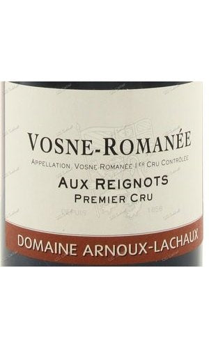 ALXRG-A2007 Arnoux Lachaux, Vosne Romanee, Aux Reignots, 1er Cru 阿諾拉夏酒莊 沃恩羅曼尼 雷格諾一級園 750ml