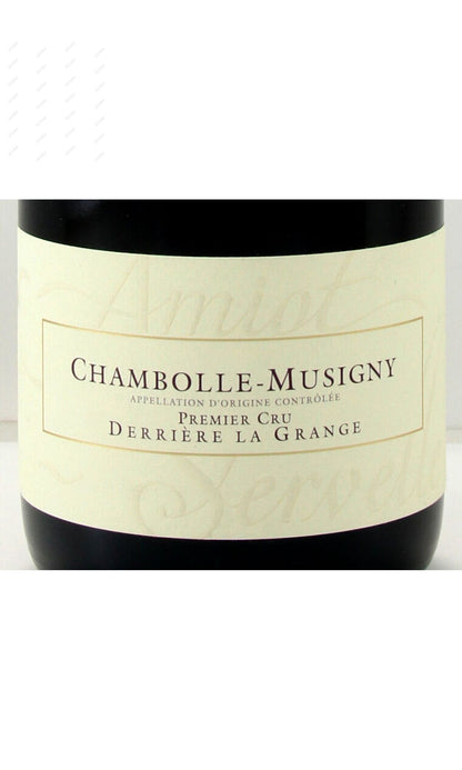 Amiot Servelle, Chambolle Musigny, Derriere la Grange, 1er Cru