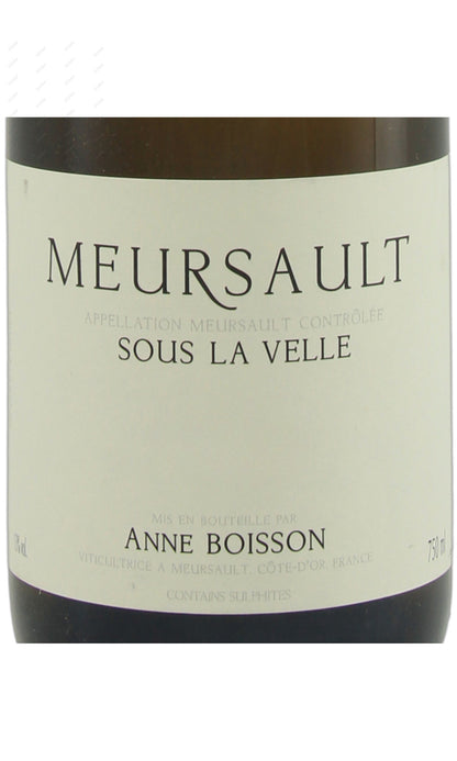 Anne Boisson, Meursault, Sous la Velle