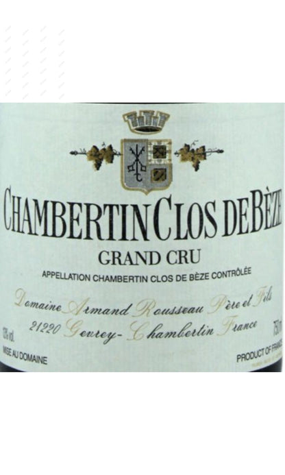 Armand Rousseau, Chambertin Clos de Beze, Grand Cru