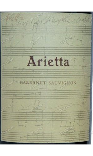 ARCSS-A2013 Arietta, Cabernet Sauvignon 愛麗耶塔酒莊 赤霞珠 750ml