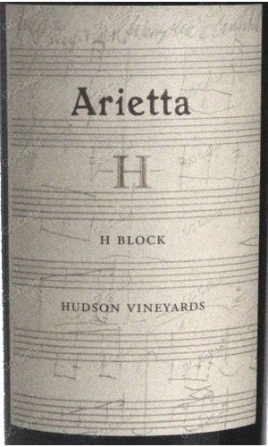 ARHBS-A2011 Arietta, Hudson VineyardsH Block 愛麗耶塔酒莊 哈德森園 H區精選 750ml