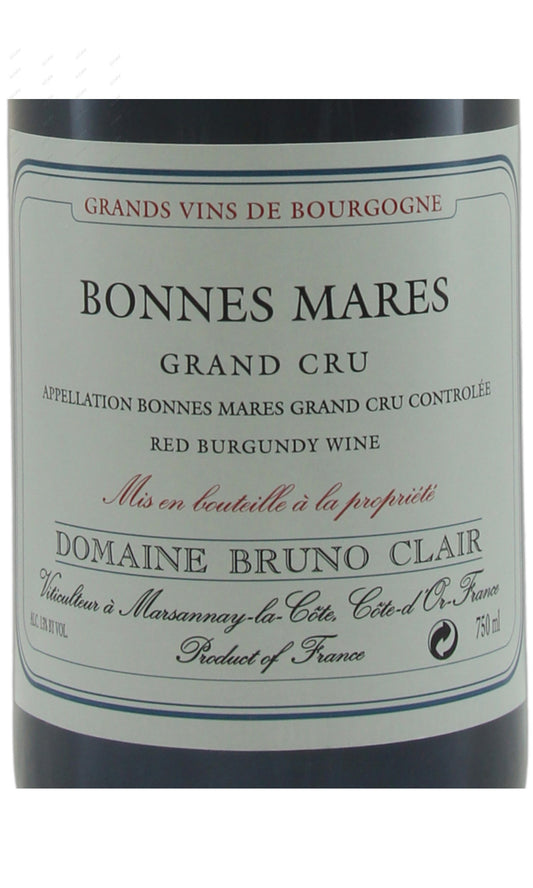 BCEBM-A2008 Bruno Clair, Bonnes Mares, Grand Cru 布魯克爾酒莊 柏內瑪爾特級園 750ml