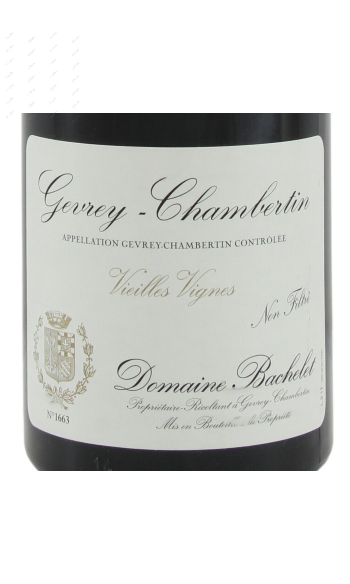 Bachelet, Gevrey Chambertin, VV Non Filtre