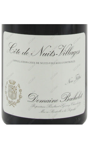 BCLNV-A2017 Bachelet, Cote de Nuits Villages 芭雪麗酒莊 夜丘村莊 750ml