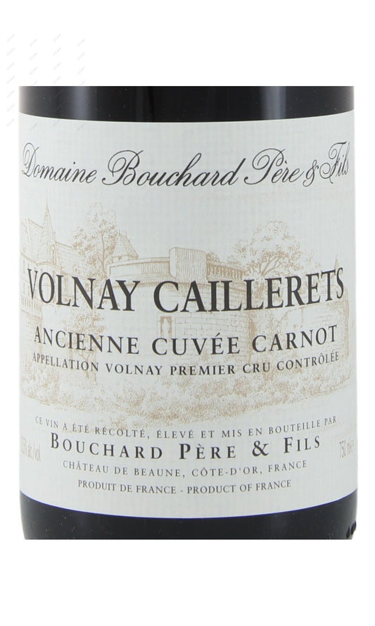 BCPAC-A2003 Bouchard Pere & Fils, Volnay Caillerets, Ancienne Cuvee Carnot, 1er Cru 寶尚酒莊 華納 勒力特一級園 古加諾特釀 750ml