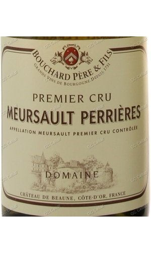 BCPPR-A2010-W Bouchard Pere & Fils, Meursault, Perrieres, 1er Cru 寶尚父子酒莊 梅索 石頭一級園 白酒 750ml