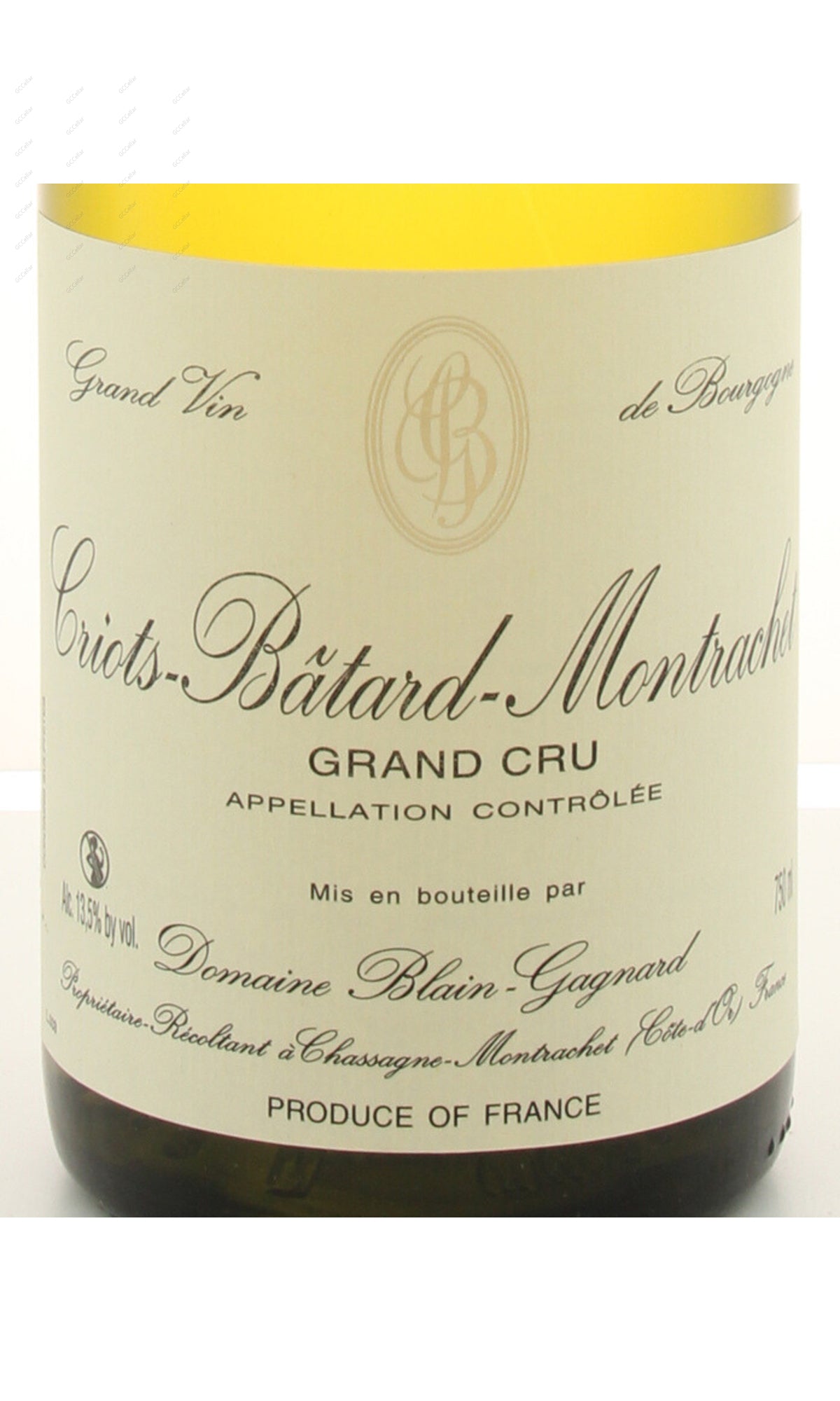 Blain Gagnard, Criots Batard Montrachet, Grand Cru