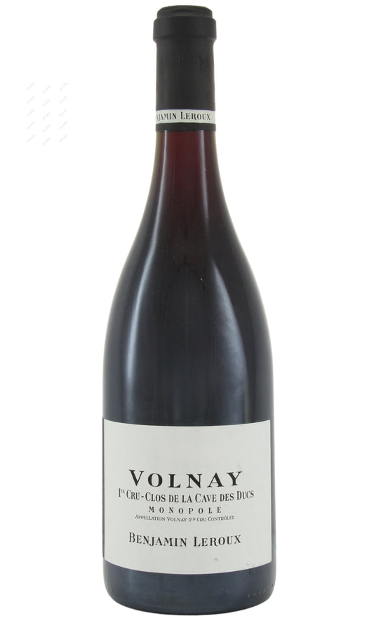Benjamin Leroux, Volnay, Clos de la Cave des Ducs, 1er Cru, Monopole