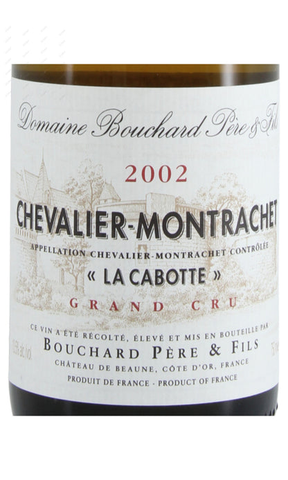 Bouchard Pere & Fils, Chevalier Montrachet, La Cabotte, Grand Cru