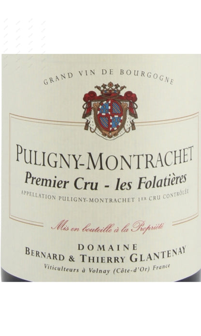 Bernard & Thierry Glantenay, Puligny Montrachet, Les Folatieres, 1erCru