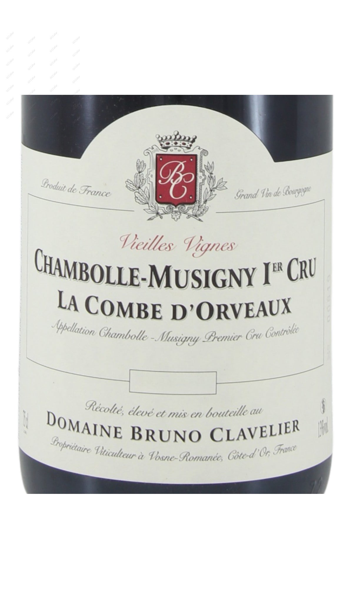 Bruno Clavelier, Chambolle Musigny, La Combe d'Orveaux, 1er Cru, VV