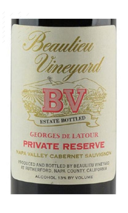Beaulieu Vineyard, Georges de Latour Private Reserve, Cabernet Sauvignon