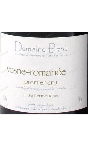 BZTEF-A2011 Bizot, Vosne Romanee, Elise Fermouche, 1er Cru 碧莎酒莊 維森羅曼尼 伊麗絲費慕雪園 一級園 750ml