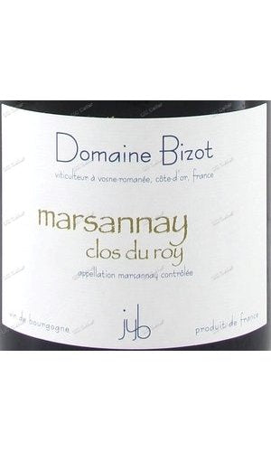 BZTRY-A2014 Bizot, Marsannay, Clos du Roy 碧莎酒莊 馬沙內 "羅伊園" 750ml