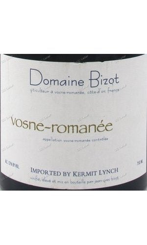 BZTVR-A2013 Bizot, Vosne Romanee 碧莎酒莊 維森羅曼尼 750ml