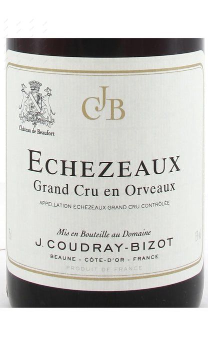 Chateau de Beaufort, J. Coudray-Bizot, Echezeaux, En Orveaux Grand Cru