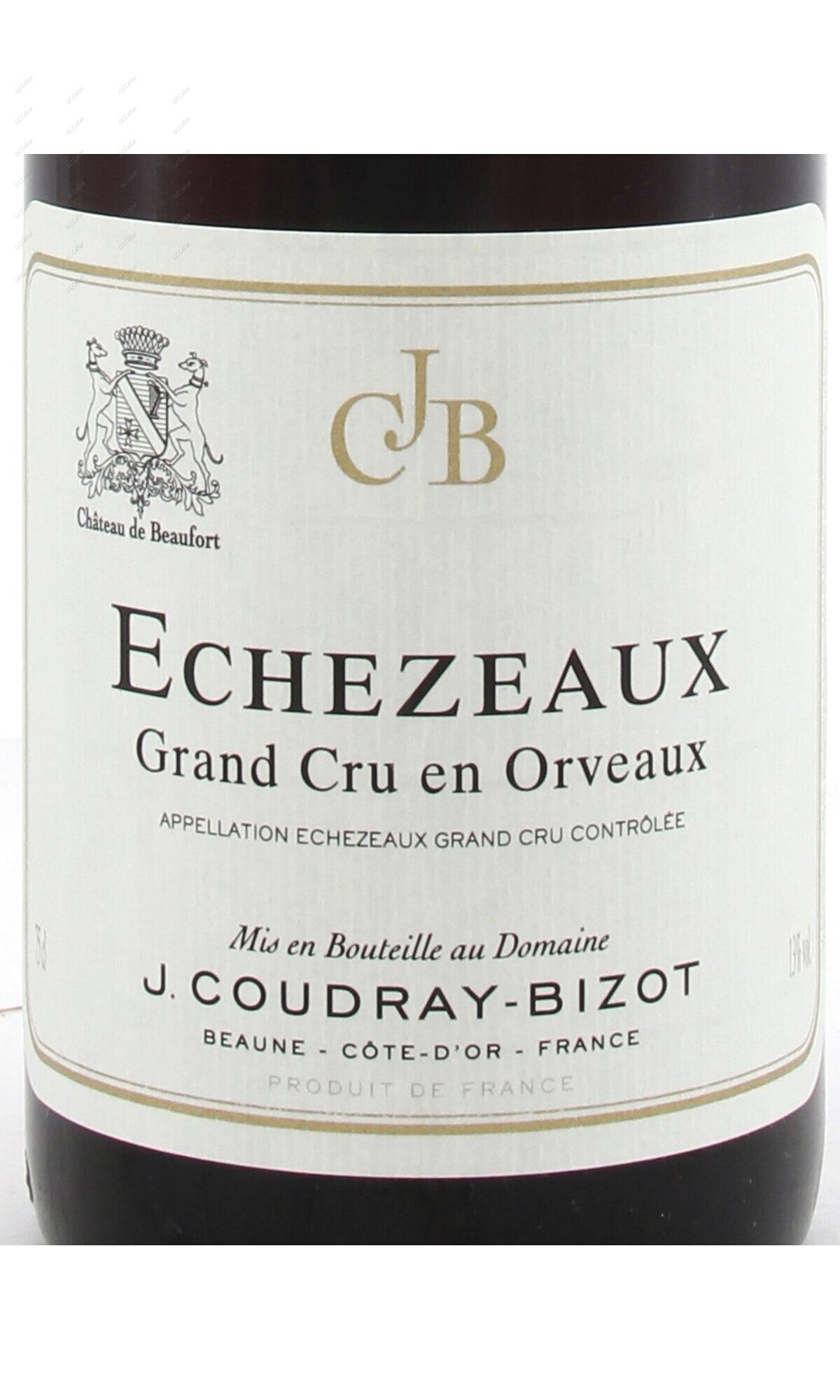 Chateau de Beaufort, J. Coudray-Bizot, Echezeaux, En Orveaux Grand Cru