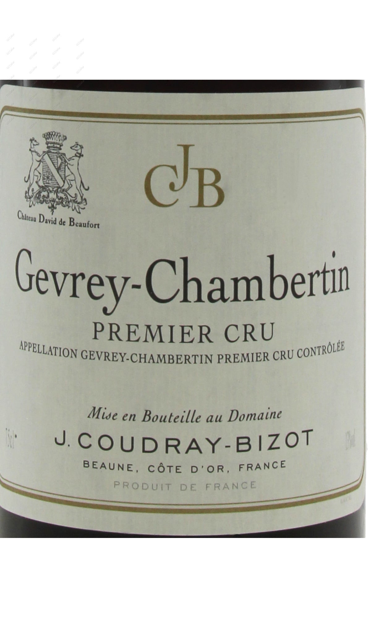 Chateau de Beaufort J. Coudray-Bizot, Gevrey Chambertin 1er Cru