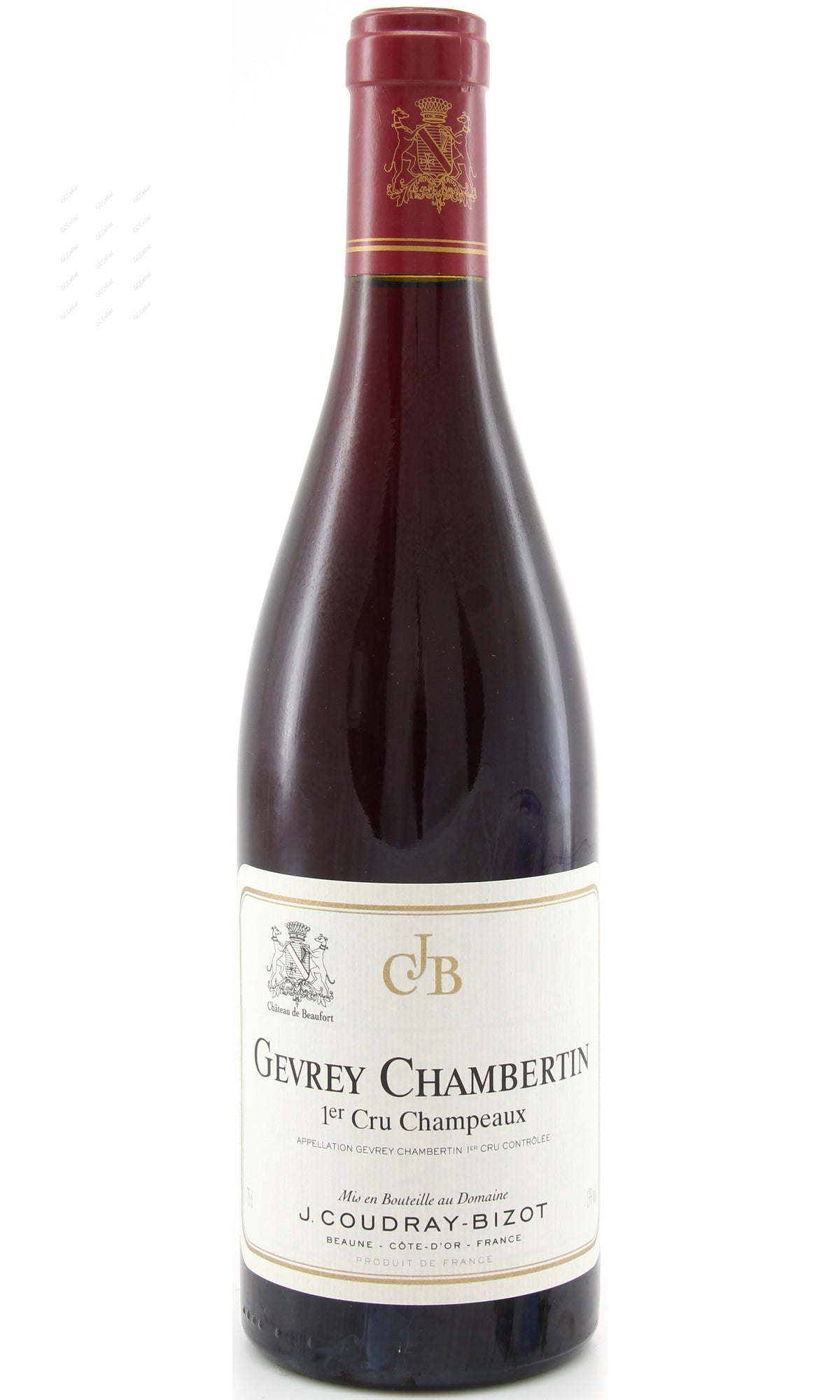 Chateau de Beaufort, J. Coudray-Bizot, Gevrey-Chambertin, Champeaux, 1er Cru