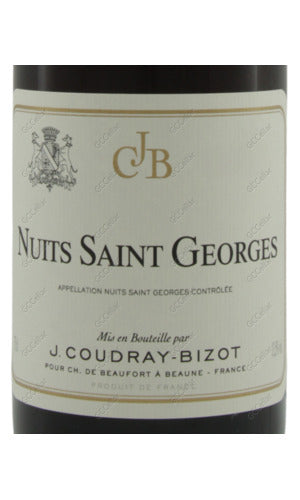 CBNGS-A2019 Chateau de Beaufort, J. Coudray-Bizot, Nuits St. Georges 比霍酒莊 古德雷碧莎 夜聖喬治 750ml