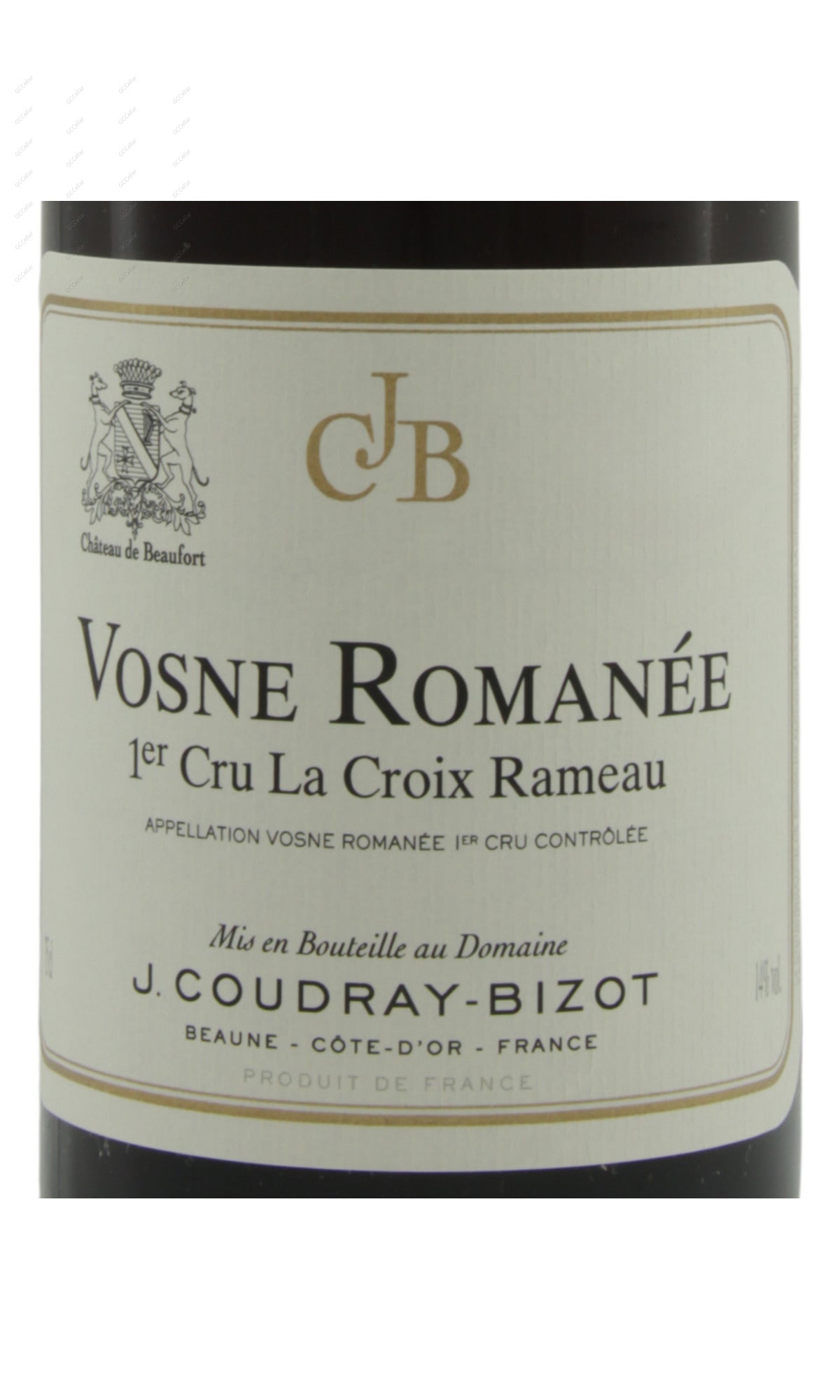 Chateau de Beaufort J. Coudray-Bizot, Vosne-Romanee,  La Croix Rameau, 1er Cru