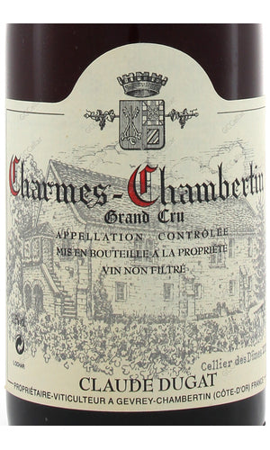 CDGCC-A2006 Claude Dugat, Charmes Chambertin Grand Cru, non filtre 克勞德杜格酒莊 莎美香貝丹特級園 未濾 750ml