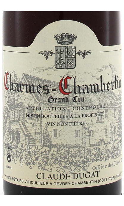 Claude Dugat, Charmes Chambertin Grand Cru, non filtre