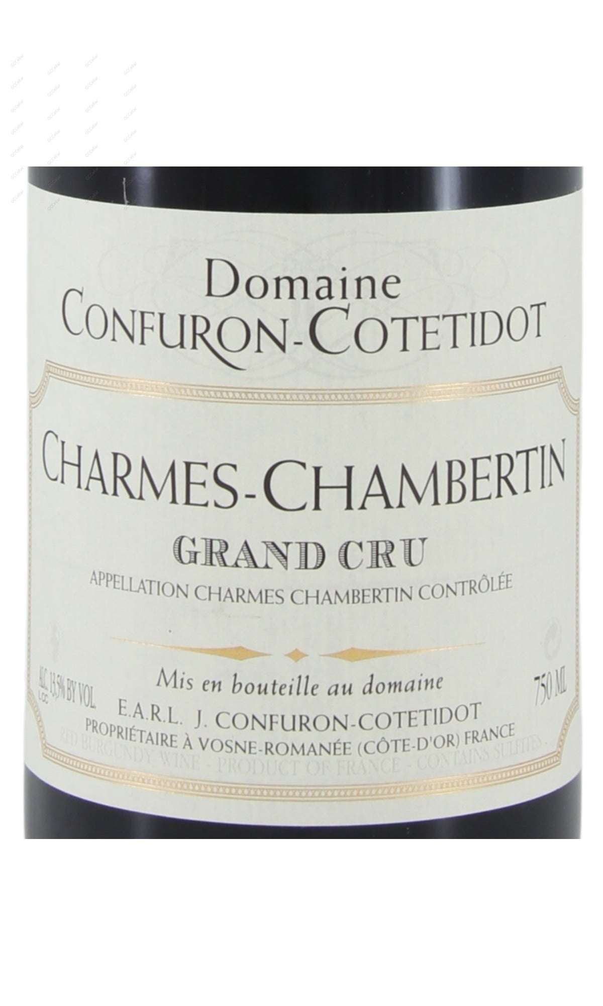 Confuron Cotetidot, Charmes Chambertin, Grand Cru