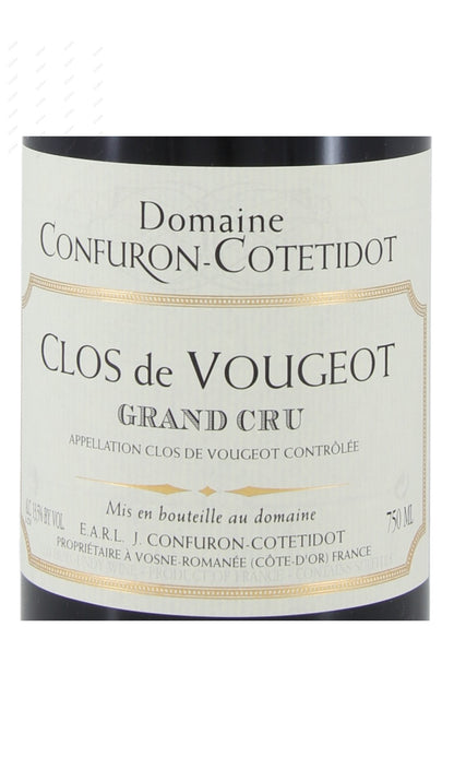 Confuron Cotetidot,Clos de Vougeot, Grand Cru