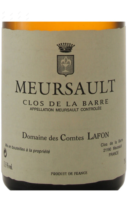 [Pre] CLMBS-A1997-W Domaine des Comtes Lafon, Meursault, Clos de la Barre 拉芳酒莊 梅索 巴賀園 白酒 750ml