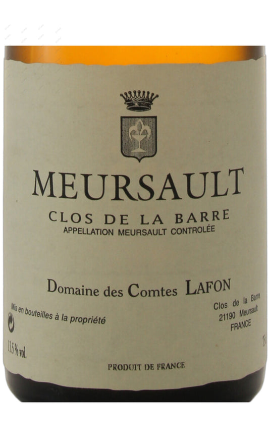 [Pre] CLMBS-A1997-W Domaine des Comtes Lafon, Meursault, Clos de la Barre 拉芳酒莊 梅索 巴賀園 白酒 750ml