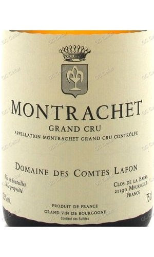 CLMTS-A2004-W Domaine des Comtes Lafon, Montrachet Grand Cru 拉芳酒莊 蒙哈榭特級園 750ml