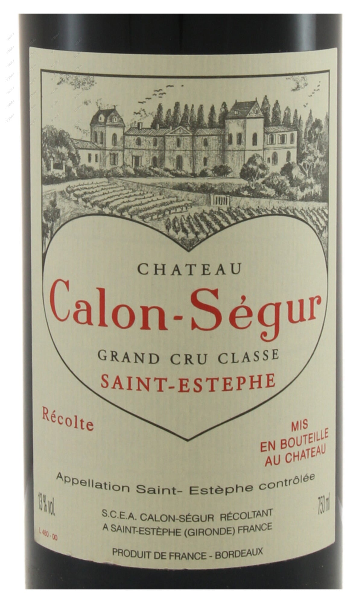 CLSGS-A2011 Chateau Calon Segur 卡儂西古 750ml