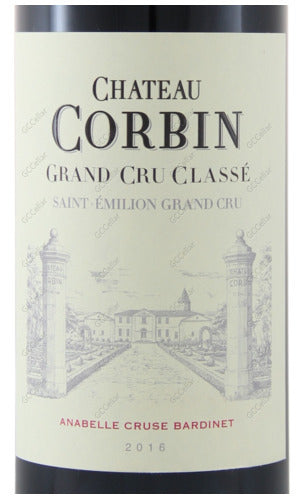 COBIS-A2016 Chateau Corbin 科賓酒莊 750ml